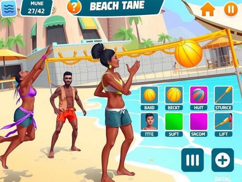 Beach Volley Adventure Indian festival event